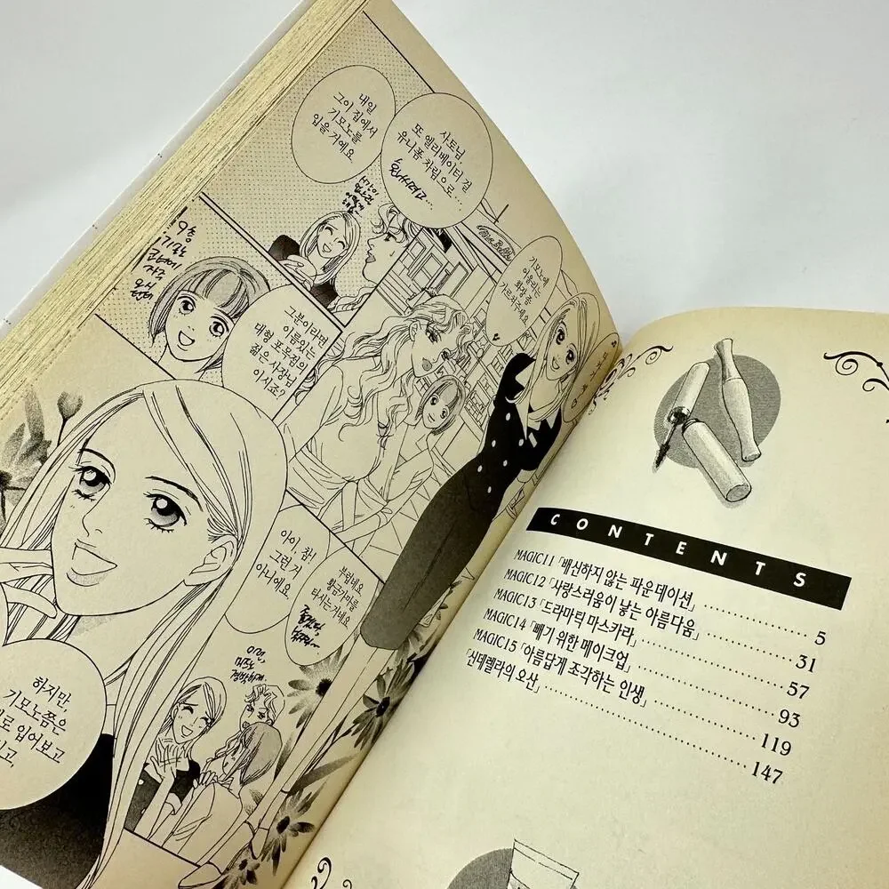 Happy Make Up Vol 3 Momoko Aikawa Korean Language Paperback Manga Josei Rare HTF